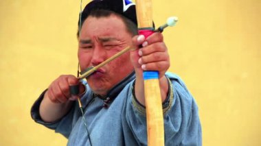 Naadam festival okçuluk Turnuvası