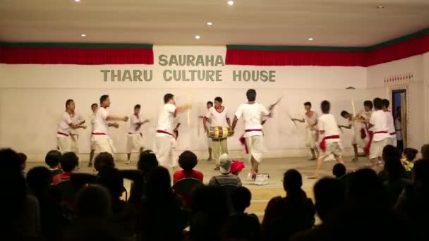Cultural dance for tourist attraction — Stock Video