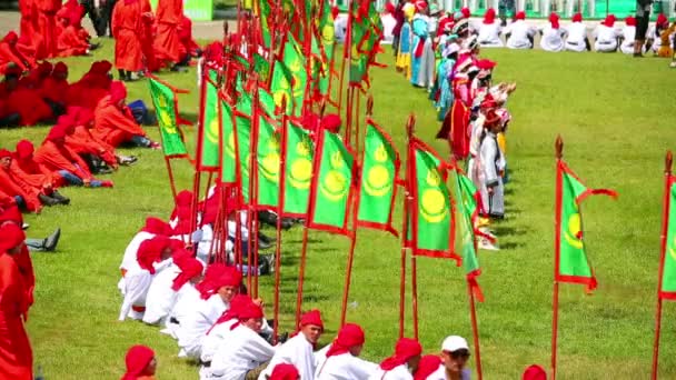 Uroczyste otwarcie festiwalu Naadam — Wideo stockowe