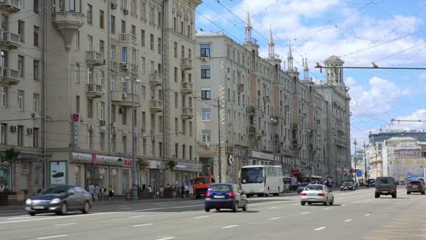 Alltag auf der Straße — Stockvideo