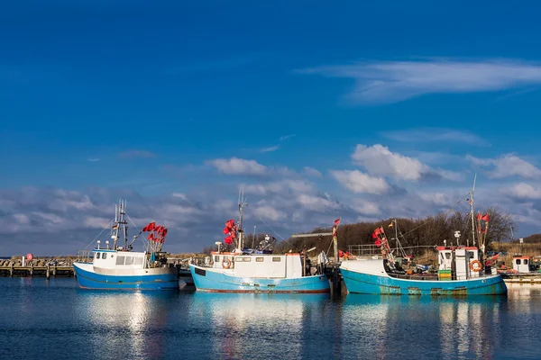 Rybářské lodě — Stock fotografie