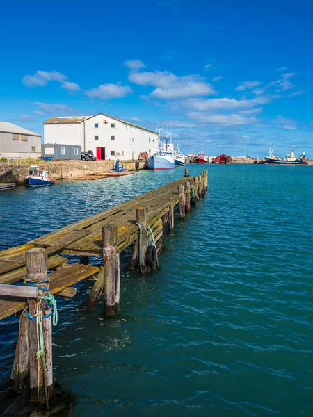 Blick Auf Den Hafen Von Hirtshals Dänemark — Stockfoto