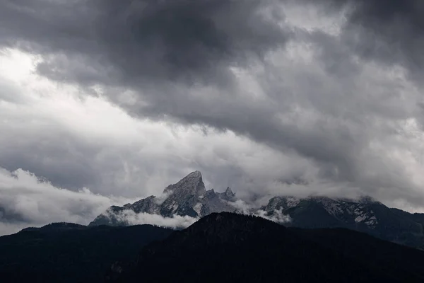 Landscape Mountain Watzmann Berchtesgaden Alps Germany — Stock Photo, Image