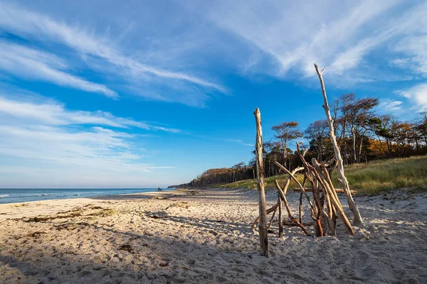 Badehose Strand Weststrand Der Ostseeküste Deutschland — Stockfoto