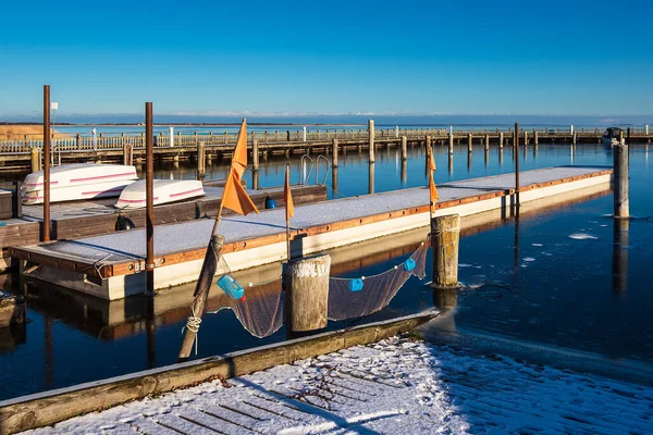 Port Bodden Coast Dierhagen Germany — Stock Photo, Image