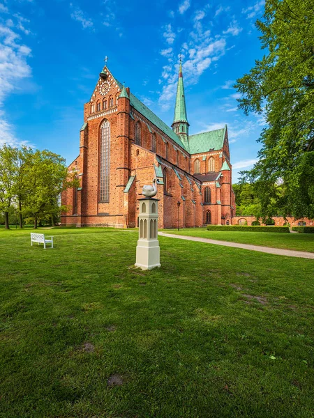 Widok Katedrę Bad Doberan Niemcy — Zdjęcie stockowe