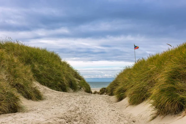 Landscape Dunes North Sea Island Amrum Germany — Stock Photo, Image