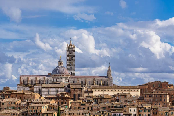 Uitzicht Stad Siena Italië — Stockfoto