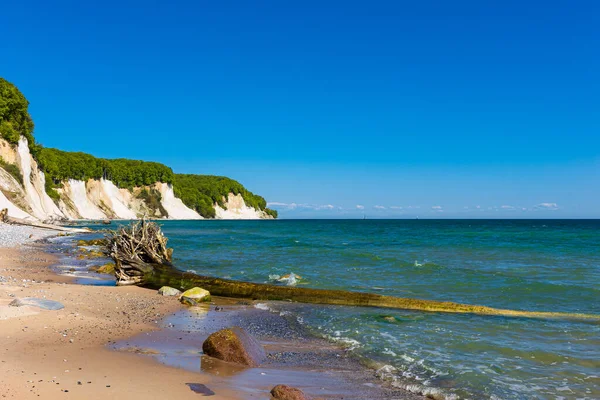 Chalk Cliffs Baltic Sea Coast Island Ruegen Germany — Stock Photo, Image