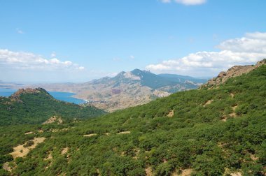 Kırım dağ manzarası