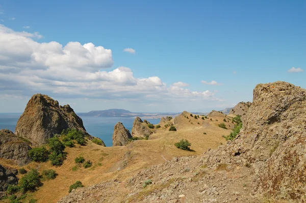 Crimean mountain landscape — Stock Photo, Image