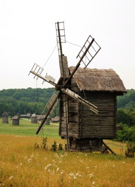 ahşap Rüzgar değirmeni