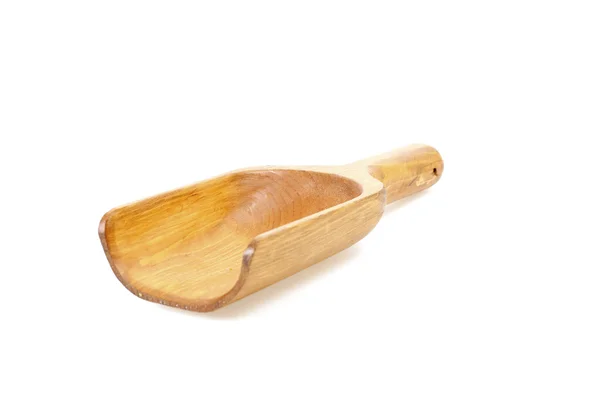 Antique Wooden Scoop — Stock Photo, Image