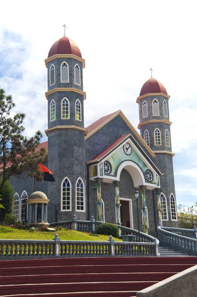 Iglesia Católica Zarcero Costa Rica — Foto de Stock