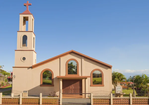 Eenvoudige kerk-costa rica — Stockfoto