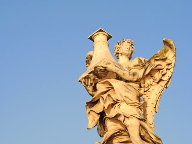 sütun, ponte san angelo, Roma ile melek