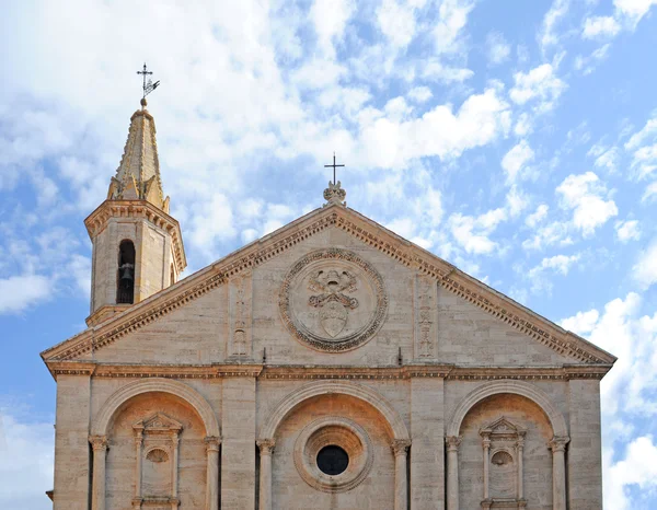 Kathedrale von Pienza — Stockfoto