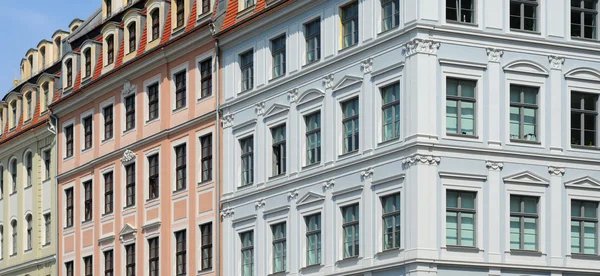 Barok gables dresden — Stok fotoğraf