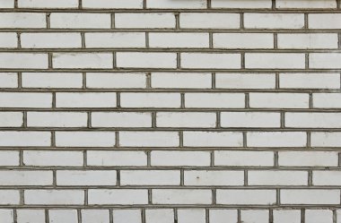 Beyaz tuğla duvar