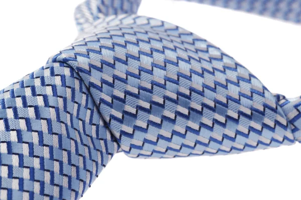 Closeup modrou kravatu — Stock fotografie