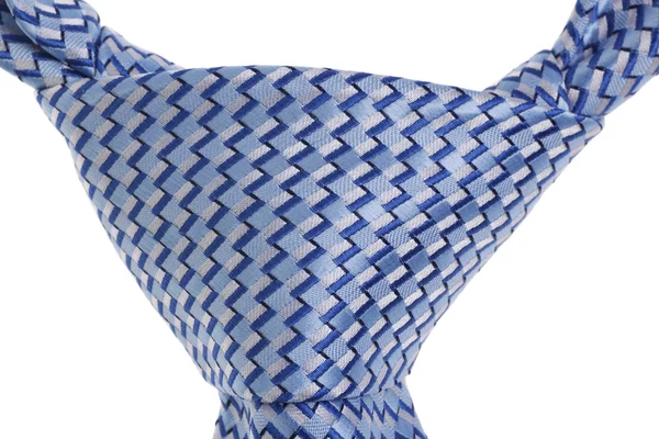 Closeup of blue tie — Stock Photo, Image