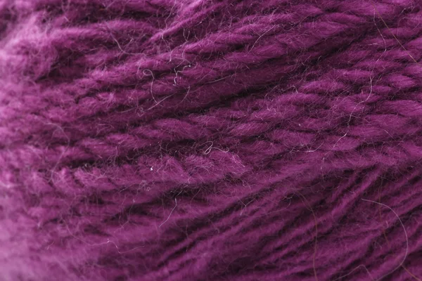 Ball of cyclamen yarn. — Stock Photo, Image