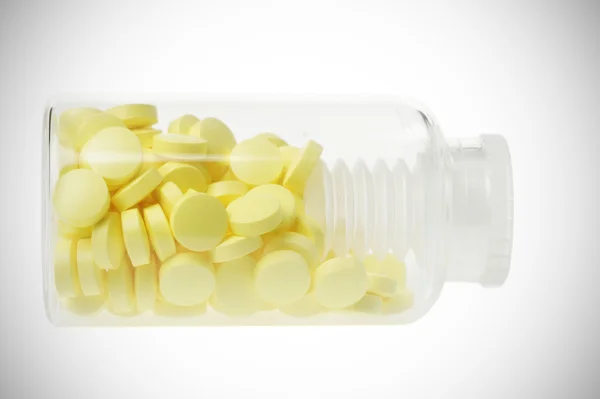 Jar with pills — Stock Photo, Image