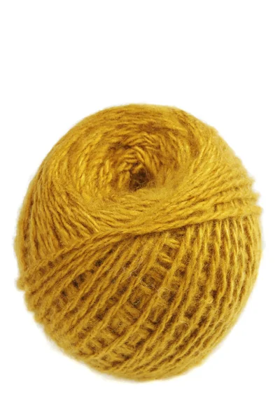 黄色の糸のボール — ストック写真