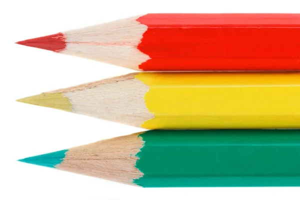 Three color pensils — Stock Photo, Image