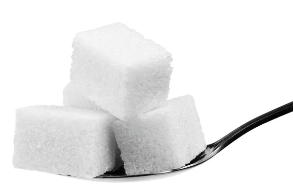 kesme şeker. beyaz izole