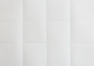 katlanmış boş yaprak kağıt