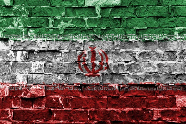 Vlag van Iran — Stockfoto