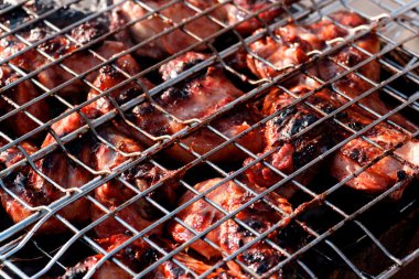 kızartılmış tavuk drumsticks