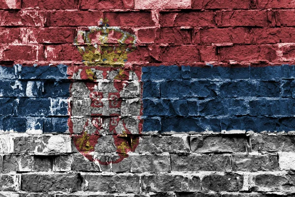 Flag of Serbia — Stock Photo, Image