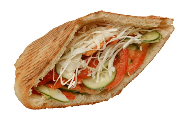 Vejetaryen döner kebap sandwitch