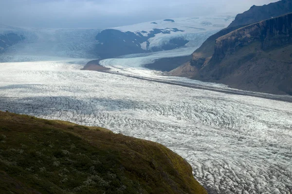 Ghiacciai Islandesi Sciolgono Nel Riscaldamento Globale — Foto Stock