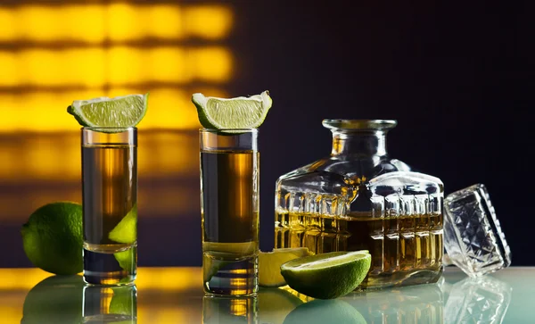 Tequila de ouro — Fotografia de Stock