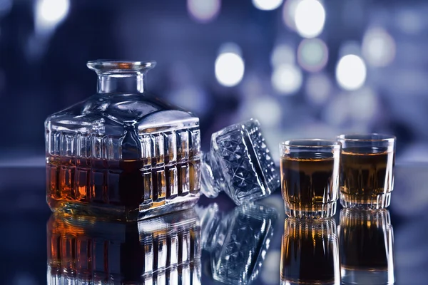 Whiskey decanter — Stock Photo, Image