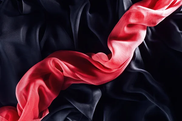 Червоний шарф — стокове фото