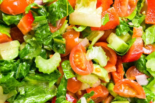 Friss zöldség saláta — Stock Fotó