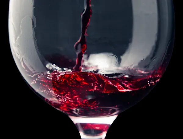 Rode wijn Stockafbeelding