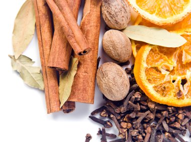 baharat kurutulmuş portakal ile