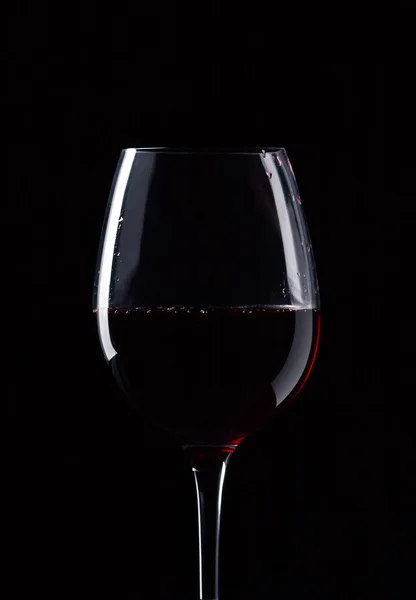 Sklenice s červeným vínem — Stock fotografie