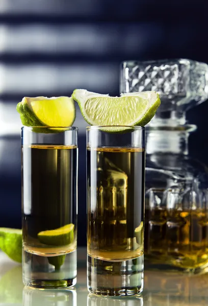 Goldtequila — Stockfoto