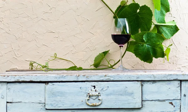 赤ワインのグラス — ストック写真