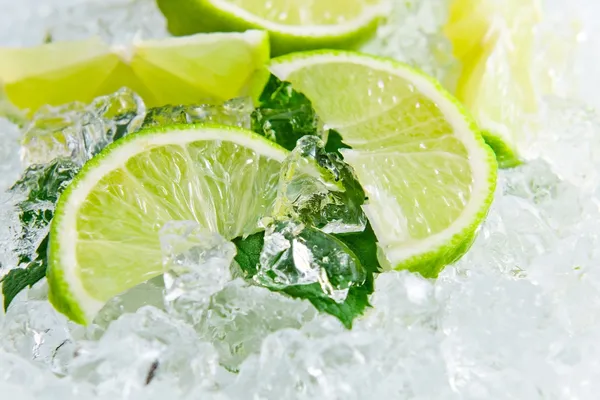 Lime e menta — Foto Stock