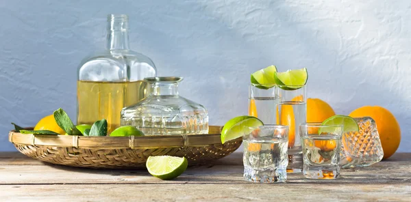 Tequila e agrumi — Foto Stock