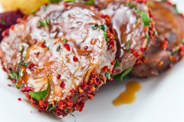 haşlanmış koyun eti