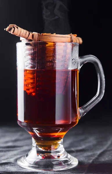 ホット黒茶 — ストック写真