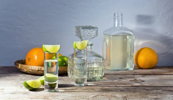 Tequila i owoców cytrusowych — Zdjęcie stockowe